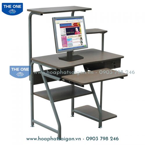 Bàn Máy Tính Khung Thép BMT 01